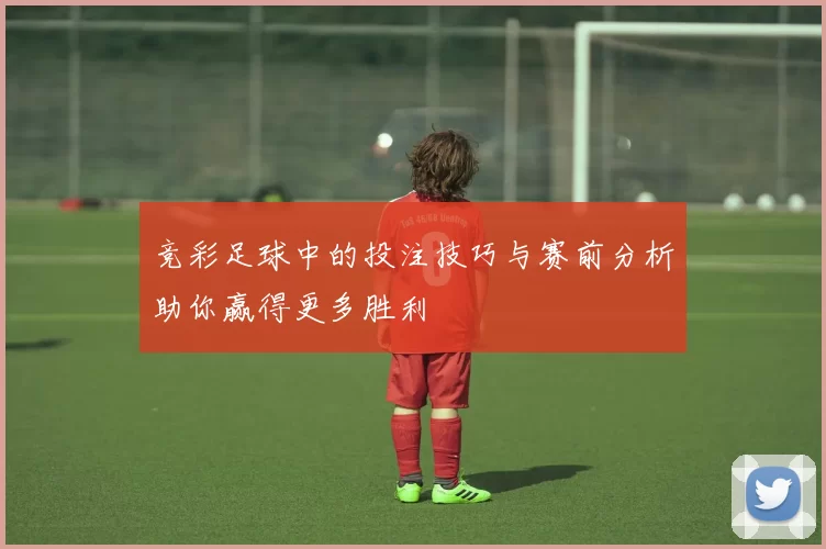 竞彩足球中的投注技巧与赛前分析助你赢得更多胜利